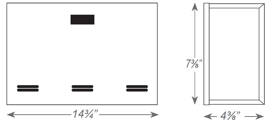 Micro Inverter System | 55W Capacity | Emergency Power System Dimensions