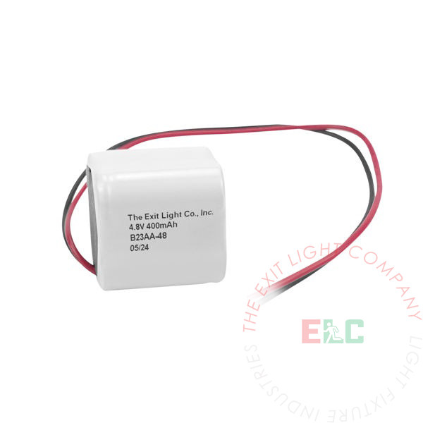 Battery 2/3 AA NiCad 4.8V 400mAh