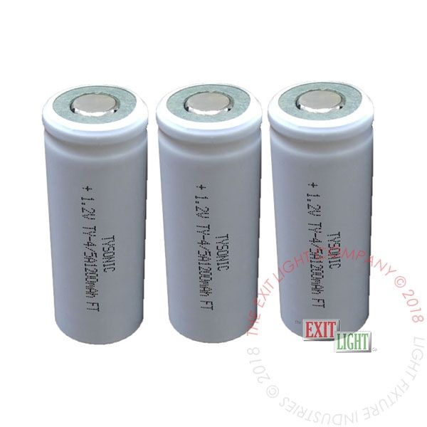 Battery 4/5 A NiCad 1.2V 1.1Ah (3 Per Pack)