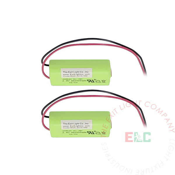 Battery AA Ni-Mh 3.6V 1000mAh (2 Per Pack)