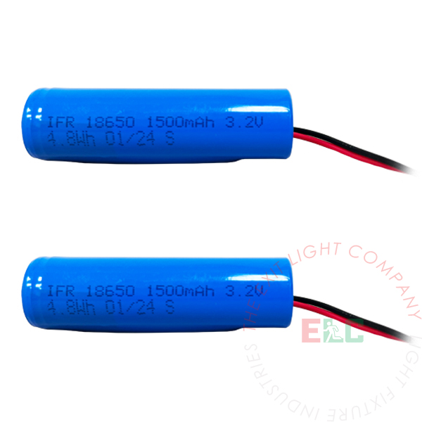 LiFePO4 Battery | 3.2V 1500mAh | 2 Pack