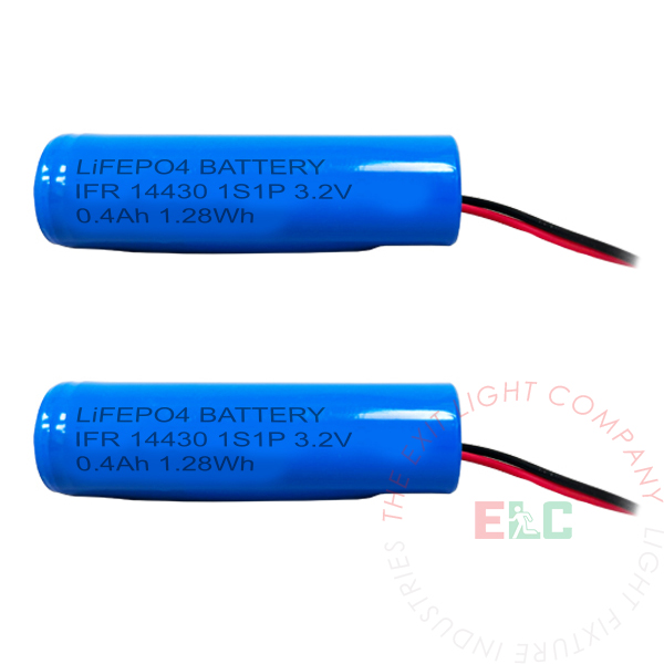 LiFePO4 Battery | 3.2V 400mAh | 2 Pack