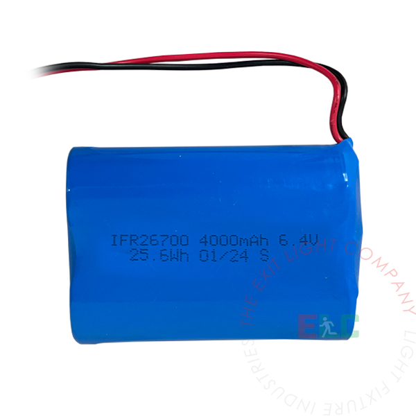 LiFePO4 6.4V 4000mAh Battery