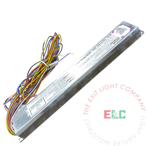 The Exit Light Co. - Low Profile 700 Lumens Emergency Ballast - T5, T8, CFL, or Long CFL Lamps