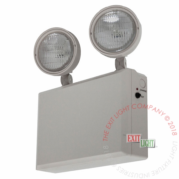 Remote Head Capable Emergency Lights | Exit Light Co.