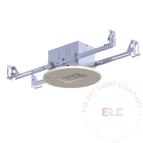 LED Recessed Architectural Emergency Light | Ceiling Mount | Super Bright Large Space Light Spread