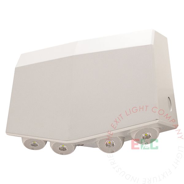 High Watt LED Output Emergency Lighting Fixture - 5.4 Watts – Exit