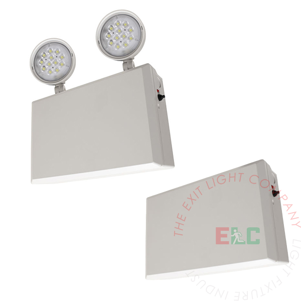 LED Remote Head Capable Industrial Emergency Light | 6 Volt | 50 or 100 Watt | Optional Lamp Heads