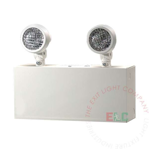 Remote Head Capable Industrial Emergency Light | 12 Volt | 50 or 100 Watt |  Optional Lamp Heads