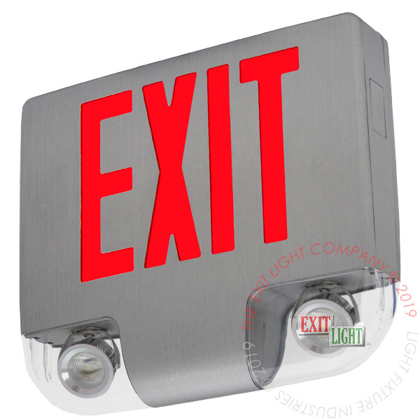 Exit Lights Exit Sign / Emergency Light Combos Exit Light Co.