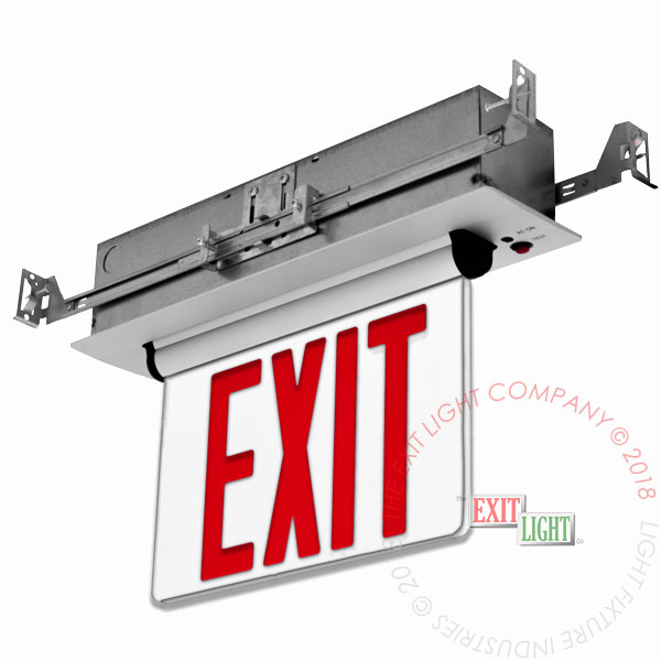 Edge Lit Exit Signs | Exit Light Co.