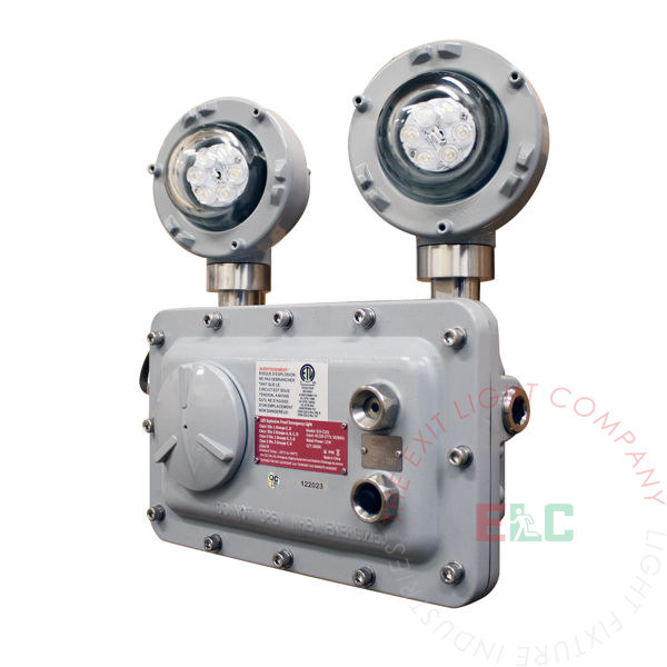 LED Explosion Proof Emergency Light | Class I Division 1 | Adjustable Lamp Heads