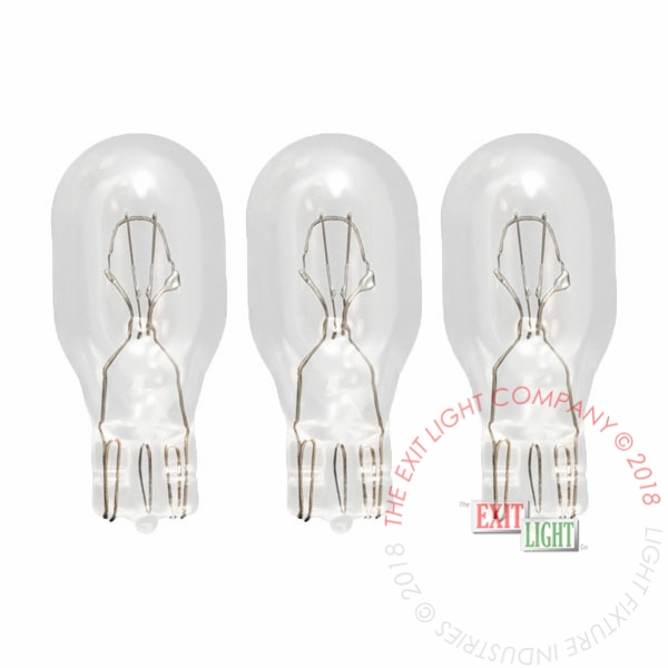 The Exit Light Co. - Lamp 914 - 4 Volt 3.6 Watt (3 bulbs per pkg)