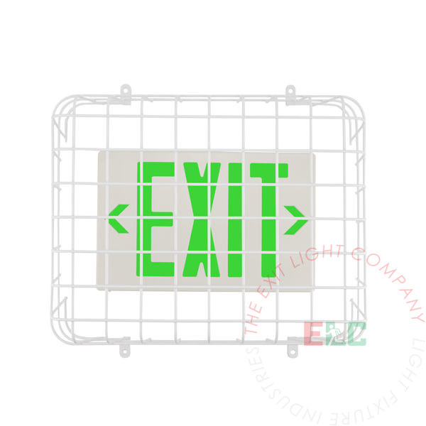 Wire Guard for Exit Signs | 10-Gauge Steel | Conduit Friendly | Powder Coated